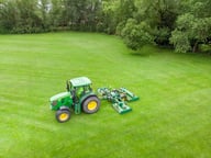 MAJOR TDR16000 Tri-Deck Winged Roller Mower