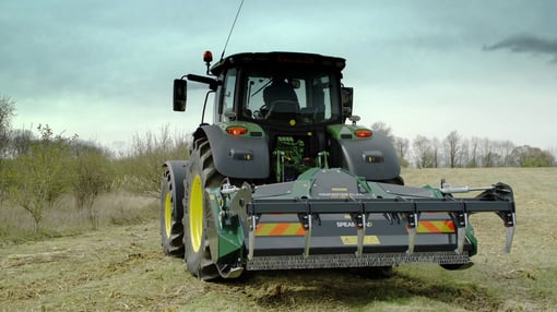 Spearhead Forestry Mulcher for Tractor PTO Fixed Tooth