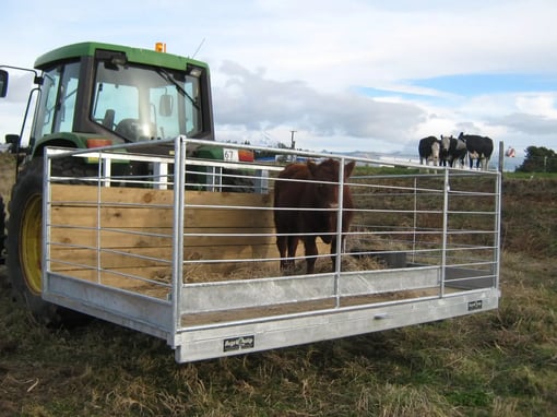 10x6 Galvanised Transport Tray